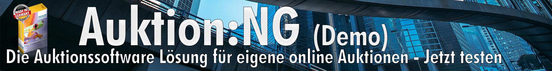 A:NG - online Auktionssoftware